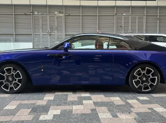 Rolls Royce Wraith Black Badge 2017 Gcc for sale