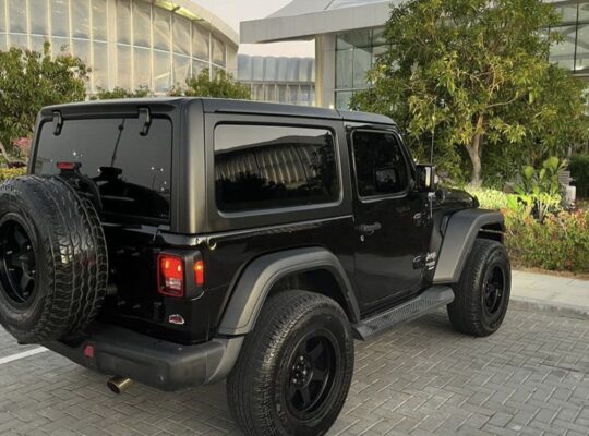 Jeep Wrangler coupe 2018 Gcc full option for sale