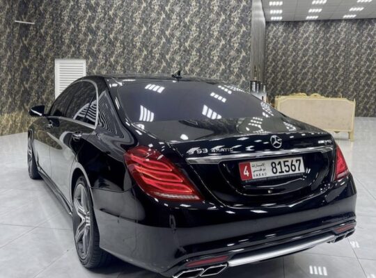 Mercedes S63 full option Gcc 2014 for sale