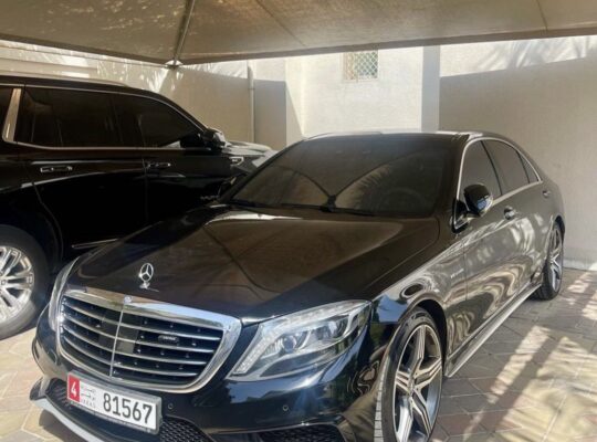 Mercedes S63 full option Gcc 2014 for sale