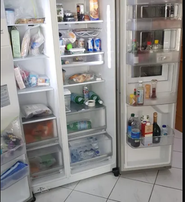 Lg fridge freezer side x side for Sale