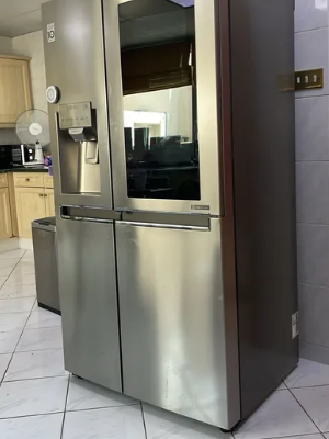 Lg fridge freezer side x side for Sale