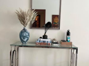 Mirror and console table for sale