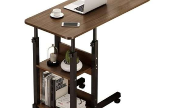 Overbed Table ShowTop Laptop Desk Side Table with