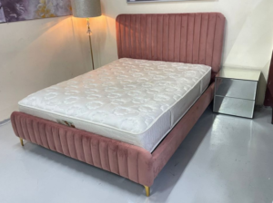 Queen size bed with mattress for sale