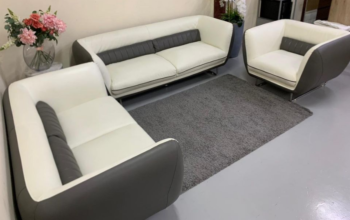 Six seater leather sofa for sale