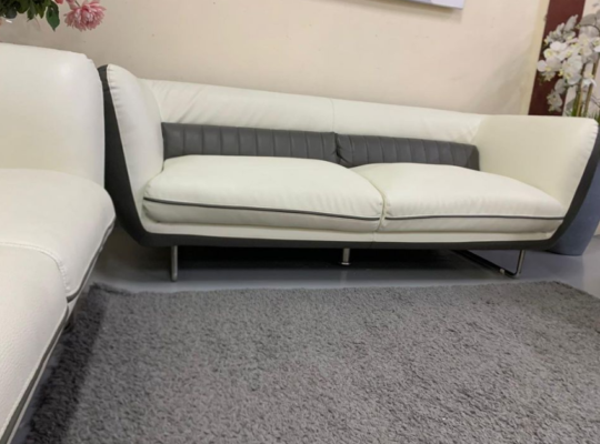 Six seater leather sofa for sale