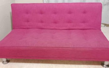 Pink sofa bed for sale