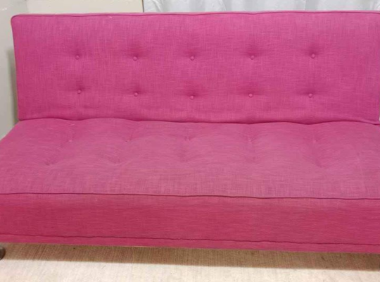 Pink sofa bed for sale