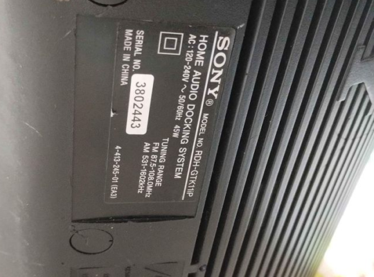 Sony RDH-GTK11IP Audio system for sale