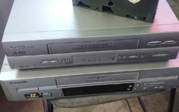 VCR Sharp and Panasonic for sale