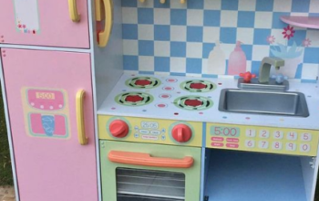 Wooden play kitchen for sale