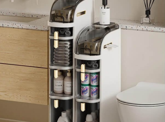 4 Tiers Floor Cabinet Organizer For Sale