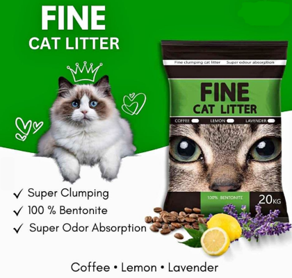 FINE CAT LITTER FOR SALE