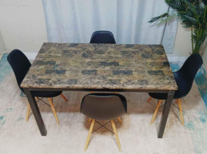 Four chairs dining table for sale