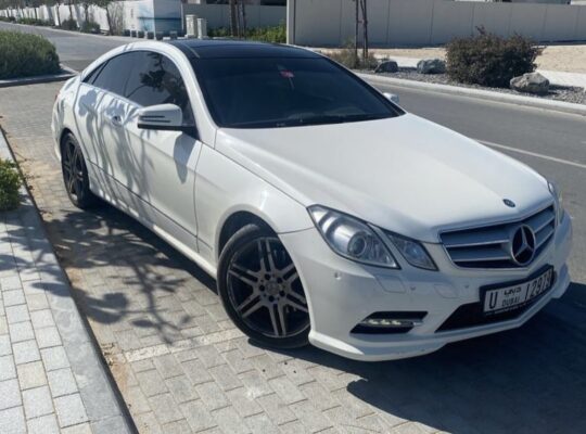 Mercedes E350 coupe 2013 Gcc for sale