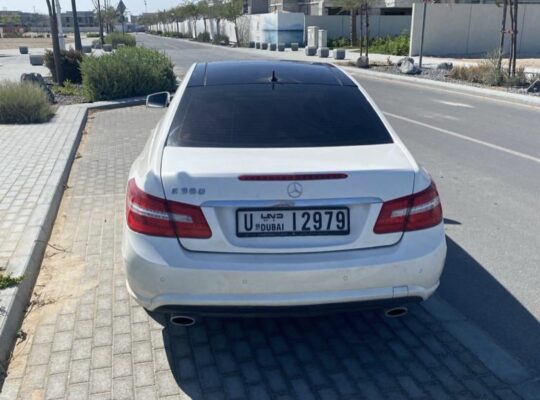 Mercedes E350 coupe 2013 Gcc for sale