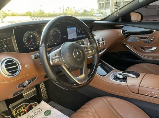 Mercedes S560 coupe 2020 for sale in good conditio