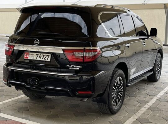 Nissan Patrol platinum 2023 Gcc full option for sa