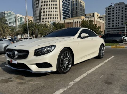 Mercedes S500 coupe 2017 Gcc full option For sale