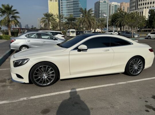 Mercedes S500 coupe 2017 Gcc full option For sale