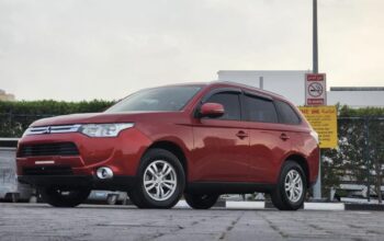 Mitsubishi Outlander 2.4L 2015 GCC specs Accident