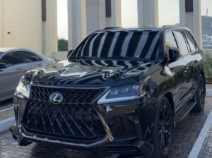 Lexus LX570 black Edition 2020 Gcc full option for