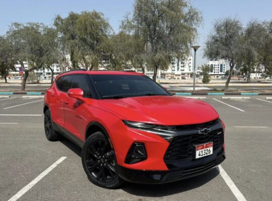 Chevrolet blazer RS sport 2019 USA imported for s