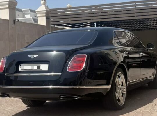 Bentley mulsanne 2013 Gcc full option for sale