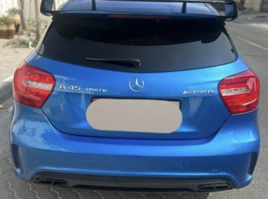 Mercedes A45 Gcc full option hatchback 2015 for sa