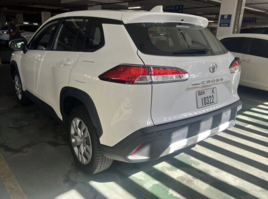 Toyota Corolla cross 2022 mid option for sale