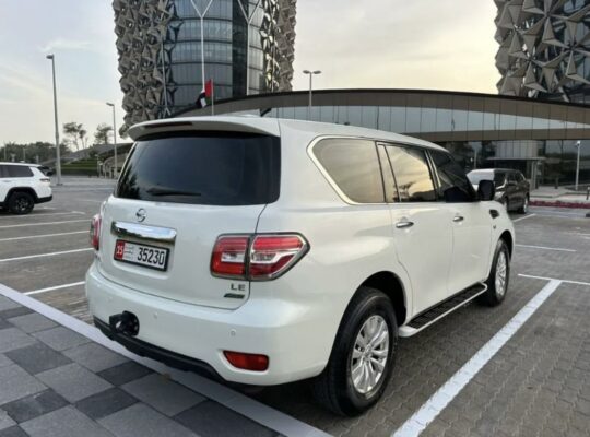 Nissan Patrol LE 2019 mid option for sale