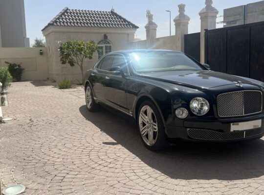 Bentley mulsanne full option 2013 Gcc for sale