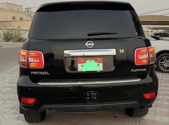 Nissan Patrol platinum 2015 full option for sale