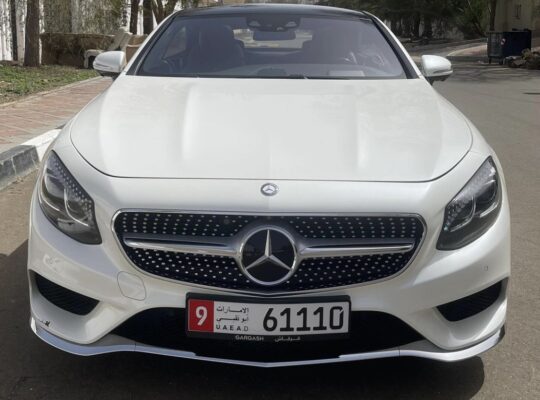 Mercedes S500 coupe full option 2015 imported for