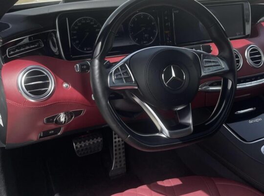 Mercedes S500 coupe full option 2015 imported for