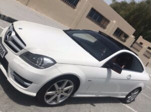 Mercedes C350 coupe 2013 Gcc in good condition