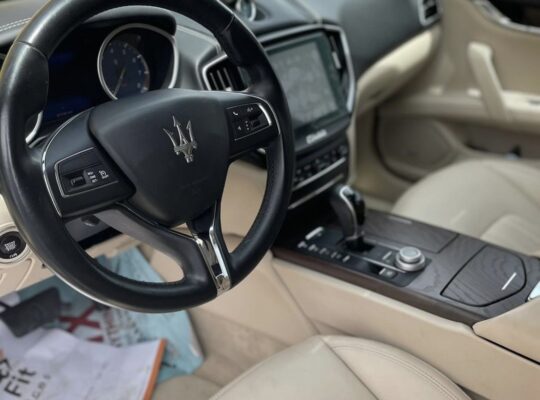 Maserati ghibli SQ4 full option 2017 imported for