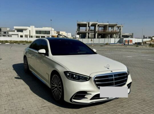 Mercedes S500 Gcc full option 4 matic 2021 for sal