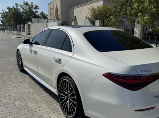 Mercedes S500 Gcc full option 4 matic 2021 for sal