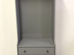 Ikea open wardrobe with 3 drawers For Sale