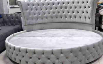 King Size Round Bed With Headboard for sale