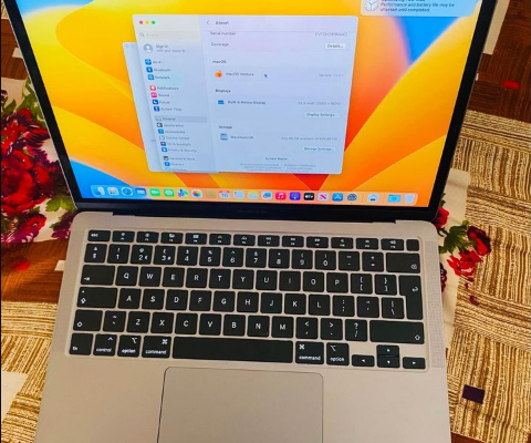 MacBook Air 2020 With 16 Gb Ram And 512 Ssd For Sa