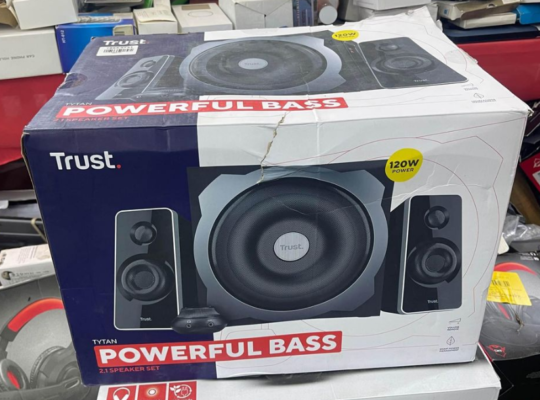 Powerful 2.1 Speaker Set For Sale