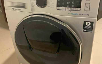 Samsung brand 8 kg washer 6 kg dryer for sale