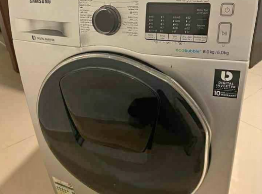 Samsung brand 8 kg washer 6 kg dryer for sale