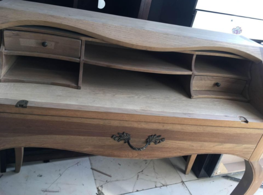 Solid wood console for sale