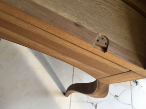 Solid wood console for sale