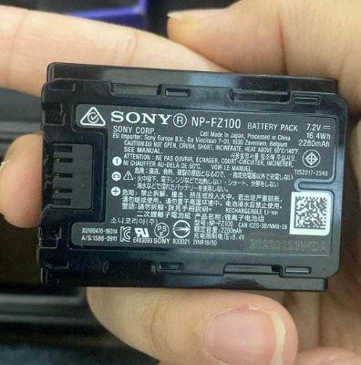 Sony NP FZ100 battery for sale