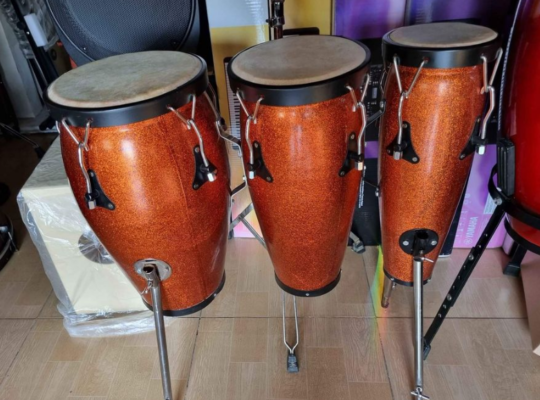 TRIPLE CONGO DRUMS FOR SALE